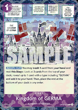 Kingdom of GERMA (OP06-079) (V.2) - The Best (Common) [PRB01-OP06-079]