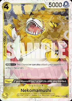 Nekomamushi (OP06-110) (V.2) - The Best (Uncommon) [PRB01-OP06-110]