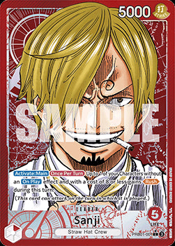 Sanji (PRB01-001) (V.2) - The Best (Alternate Art) [PRB01-001]