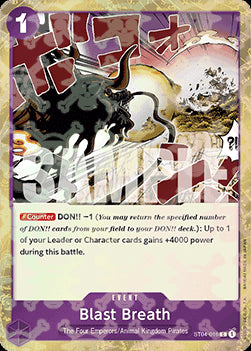 Blast Breath (ST04-016) (V.1) - The Best (Common) [PRB01-ST04-016]