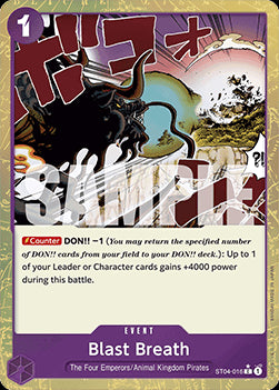 Blast Breath (ST04-016) (V.2) - The Best (Common) [PRB01-ST04-016]