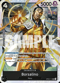 Borsalino (OP02-114) (V.1) - The Best (Super Rare) [PRB01-OP02-114]