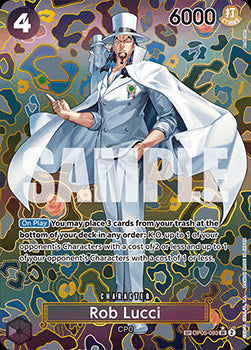 Rob Lucci (OP05-093) - Emperors in the New World (Special Rare) [OP09-OP05-093]