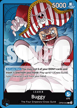 Buggy (OP09-042) (V.1) - Emperors in the New World (Leader) [OP09-042]