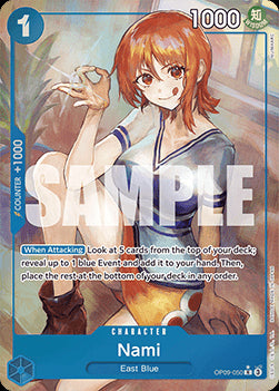 Nami (OP09-050) (V.2) - Emperors in the New World (Alternate Art) [OP09-050]