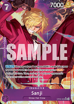 Sanji (OP09-065) (V.2) - Emperors in the New World (Alternate Art) [OP09-065]
