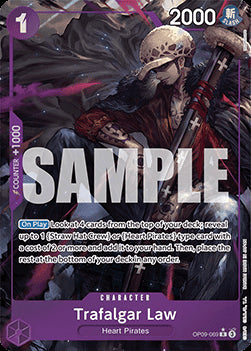 Trafalgar Law (OP09-069) (V.2) - Emperors in the New World (Alternate Art) [OP09-069]