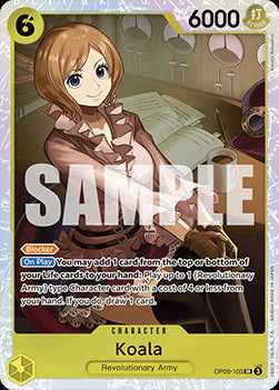 Koala (OP09-103) (V.1) - Emperors in the New World (Super Rare) [OP09-103]