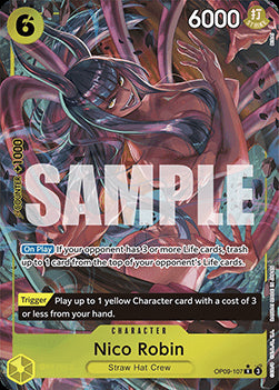 Nico Robin (OP09-107) (V.2) - Emperors in the New World (Alternate Art) [OP09-107]