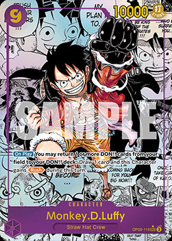 Monkey.D.Luffy (OP09-119) (V.3) - Emperors in the New World (Manga Rare) [OP09-119]