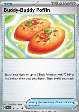Buddy-Buddy Poffin - Prismatic Evolutions (Uncommon) [PRE-101]