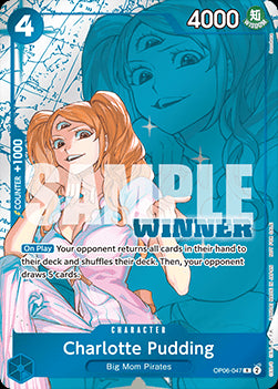 Charlotte Pudding (OP06-047) (V.2) - Unnumbered Promos (Rare) [UP-OP06-047]