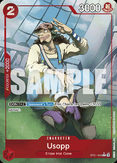 Usopp (ST21-002) (V.2) - Starter Deck: EX Gear 5 (Alternate Art) [ST-21-002]