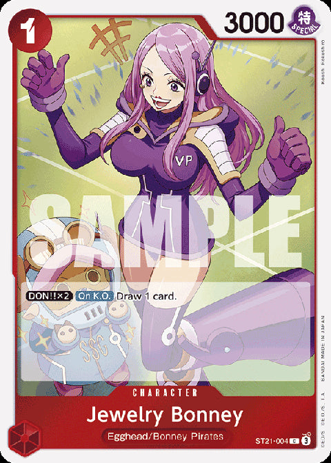 Jewelry Bonney (ST21-004) (V.1) - Starter Deck: EX Gear 5 (Common) [ST-21-004]