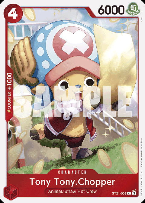 Tony Tony.Chopper (ST21-008) (V.1) - Starter Deck: EX Gear 5 (Common) [ST-21-008]