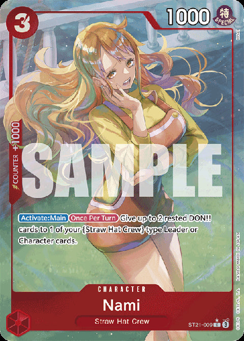 Nami (ST21-009) (V.2) - Starter Deck: EX Gear 5 (Alternate Art) [ST-21-009]