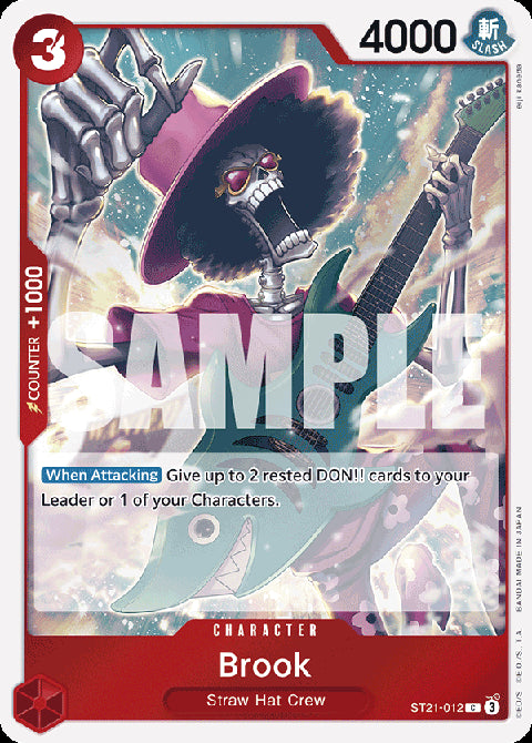 Brook (ST21-012) (V.1) - Starter Deck: EX Gear 5 (Common) [ST-21-012]