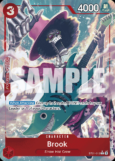 Brook (ST21-012) (V.2) - Starter Deck: EX Gear 5 (Alternate Art) [ST-21-012]