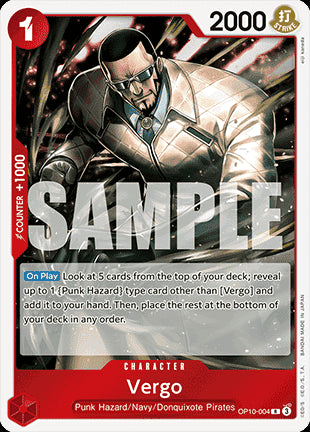 Vergo (OP10-004) - Royal Blood (Rare) [OP10-004]