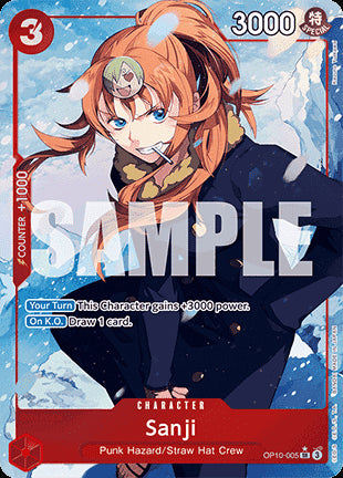 Sanji (OP10-005) (V.2) - Royal Blood (Alternate Art) [OP10-005]