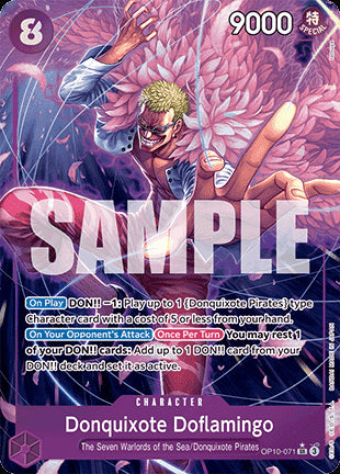 Donquixote Doflamingo (OP10-071) (V.2) - Royal Blood (Alternate Art) [OP10-071]