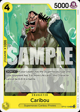 Caribou (OP10-104) - Royal Blood (Uncommon) [OP10-104]