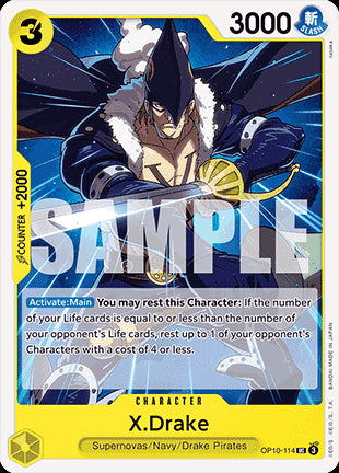 X.Drake (OP10-114) - Royal Blood (Uncommon) [OP10-114]