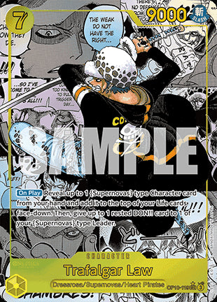 Trafalgar Law (OP10-119) (V.3) - Royal Blood (Manga Rare) [OP10-119]