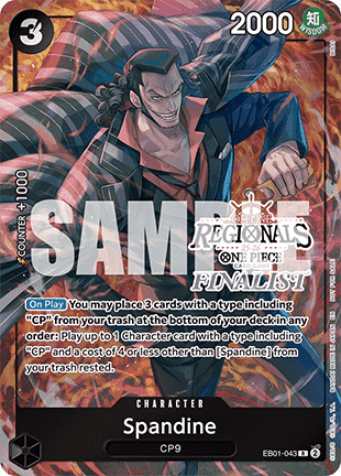 Spandine (EB01-043) (V.2) - Special Tournament Promos (Rare) [STP-EB01-043]