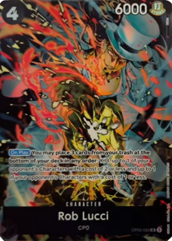 Rob Lucci (OP05-093) (V.1) - Unnumbered Promos (Super Rare) [UP-OP05-093]