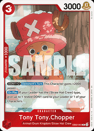 Tony Tony.Chopper (EB02-003) (V.1) - Anime 25th Collection (Rare) [EB02-003]