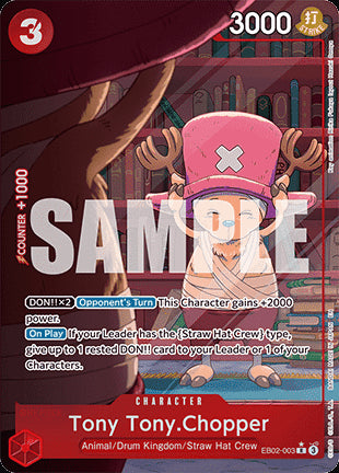 Tony Tony.Chopper (EB02-003) (V.2) - Anime 25th Collection (Alternate Art) [EB02-003]