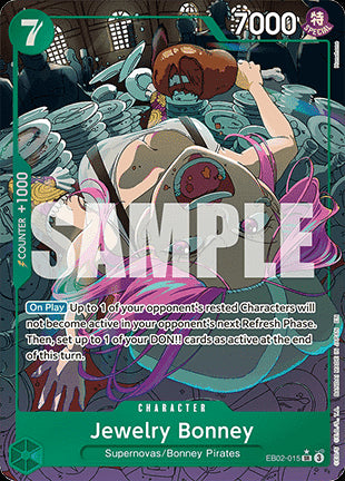 Jewelry Bonney (EB02-015) (V.2) - Anime 25th Collection (Alternate Art) [EB02-015]