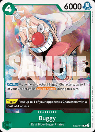 Buggy (EB02-018) - Anime 25th Collection (Rare) [EB02-018]