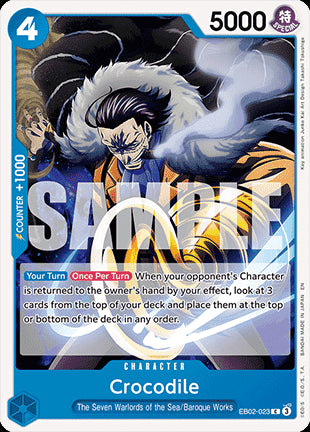 Crocodile (EB02-023) - Anime 25th Collection (Common) [EB02-023]