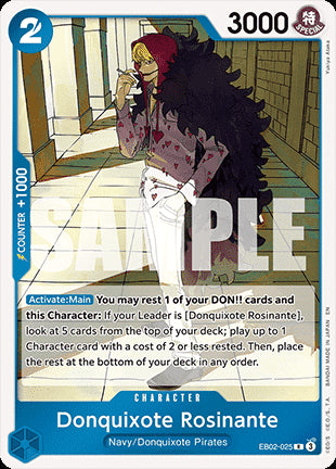 Donquixote Rosinante (EB02-025) - Anime 25th Collection (Rare) [EB02-025]