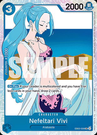 Nefeltari Vivi (EB02-026) (V.1) - Anime 25th Collection (Super Rare) [EB02-026]