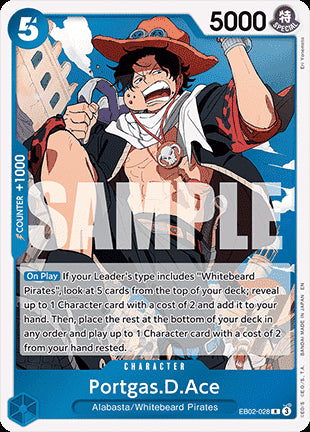 Portgas.D.Ace (EB02-028) - Anime 25th Collection (Rare) [EB02-028]