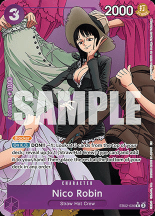 Nico Robin (EB02-036) (V.2) - Anime 25th Collection (Alternate Art) [EB02-036]