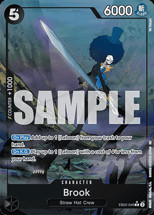 Brook (EB02-048) (V.2) - Anime 25th Collection (Alternate Art) [EB02-048]