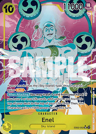 Enel (EB02-052) (V.2) - Anime 25th Collection (Alternate Art) [EB02-052]