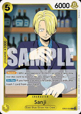 Sanji (EB02-054) (V.1) - Anime 25th Collection (Rare) [EB02-054]