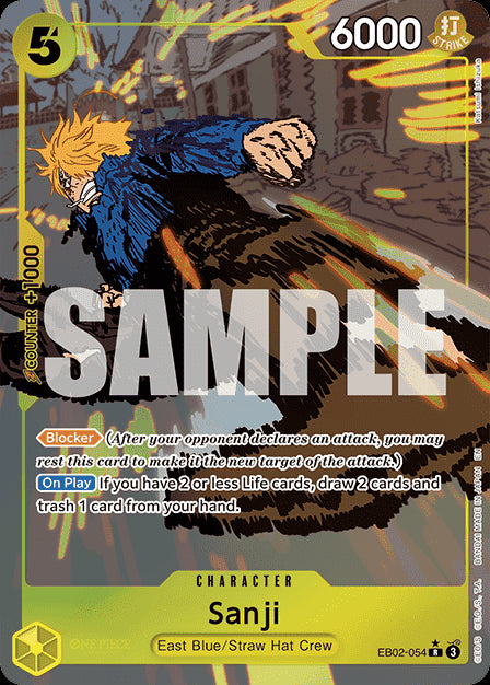 Sanji (EB02-054) (V.2) - Anime 25th Collection (Alternate Art) [EB02-054]