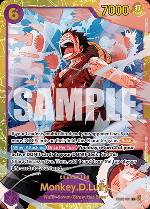 Monkey.D.Luffy (EB02-061) (V.1) - Anime 25th Collection (Secret Rare) [EB02-061]