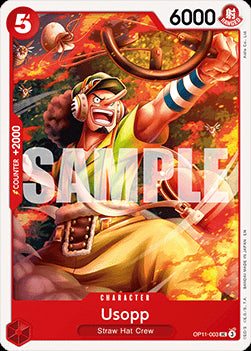 Usopp (OP11-003) - A Fist of Divine Speed (Uncommon) [OP11-003]