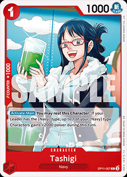 Tashigi (OP11-007) - A Fist of Divine Speed (Common) [OP11-007]