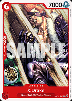 X.Drake (OP11-017) - A Fist of Divine Speed (Uncommon) [OP11-017]