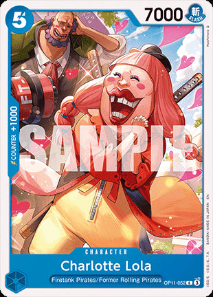 Charlotte Lola (OP11-052) - A Fist of Divine Speed (Common) [OP11-052]