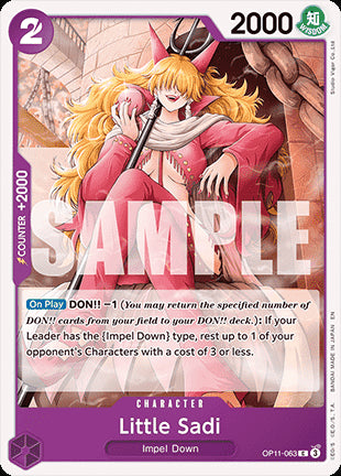 Little Sadi (OP11-063) - A Fist of Divine Speed (Common) [OP11-063]