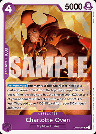 Charlotte Oven (OP11-066) - A Fist of Divine Speed (Rare) [OP11-066]